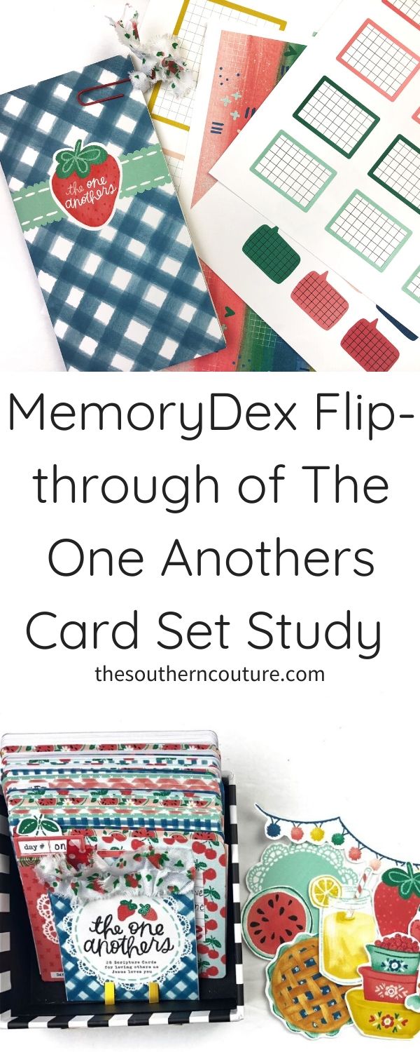 Find your inspiration with this memorydex flip-through of The One Anothers card set study and start creating your own cards today too. 