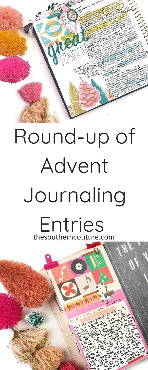 Today I'm sharing my round-up of Advent journaling entries for December thus far in both my Book of Luke Illustrating Bible and also the Come & Carol TN from Illustrated Faith. 