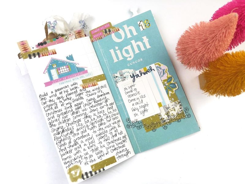 Flip-Through of Illustrated Faith Come & Carol Devotional Entries