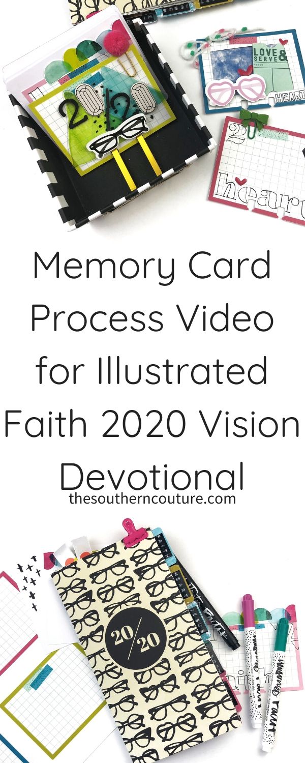 Check out this BibleDex card process video for Illustrated Faith 2020 Vision devotional to document my takeaways from each week's readings. 