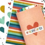 Organizing Illustrated Faith Wholehearted Devotional with Printables and Craft Supplies