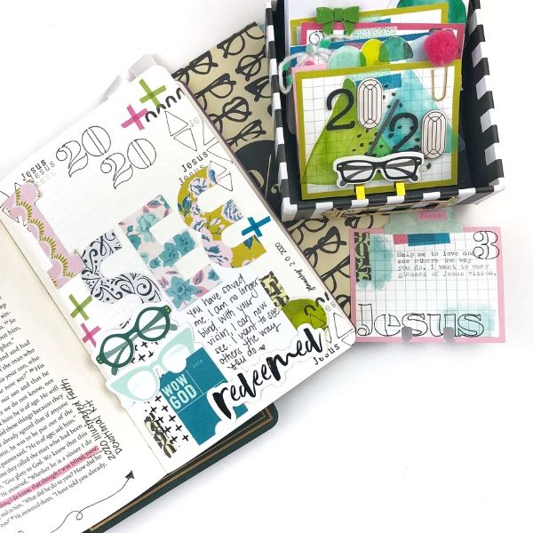 Round-Up of Bible Journaling Entries from Illustrated Faith's 20_20 Vision Devotional